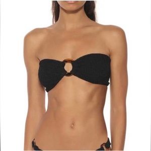 Hunza G -  perfect condition black swimsuit top